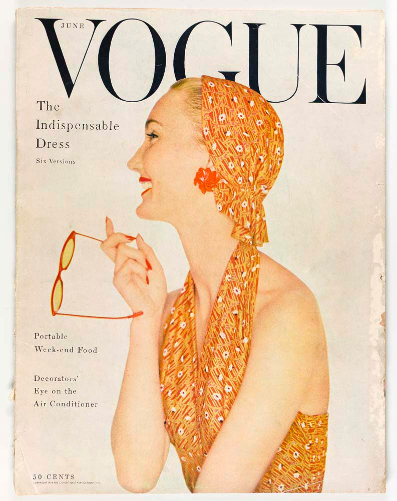 Jean Patchett PENN Dovima HENRY CLARKE Horst VOGUE June 1954