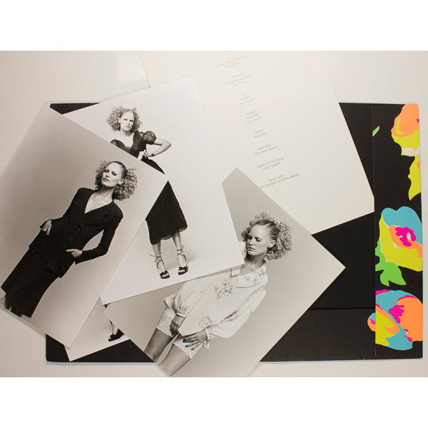 CHLOE Karl Lagerfeld CAROLYN MURPHY Lookbook Spring Summer 1997