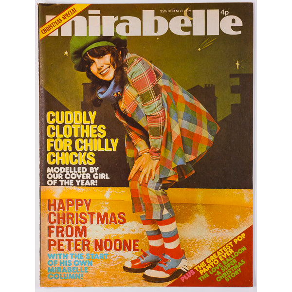 Peter Noone Tartan at Christmas! SLADE Mirabelle Magazine 1971