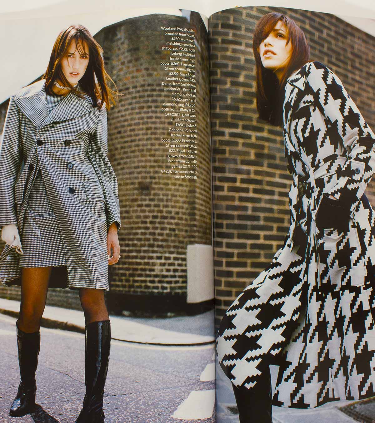 CATHERINE DENEUVE Hugh Grant PALOMA PICASSO Tiffany's HARPER'S & QUEEN magazine