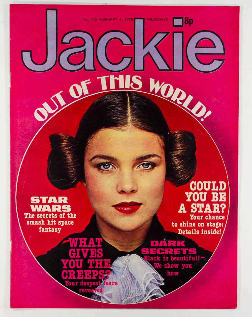 STAR WARS Andy Gibb SHAUN CASSIDY Sparks Jackie magazine February 1978