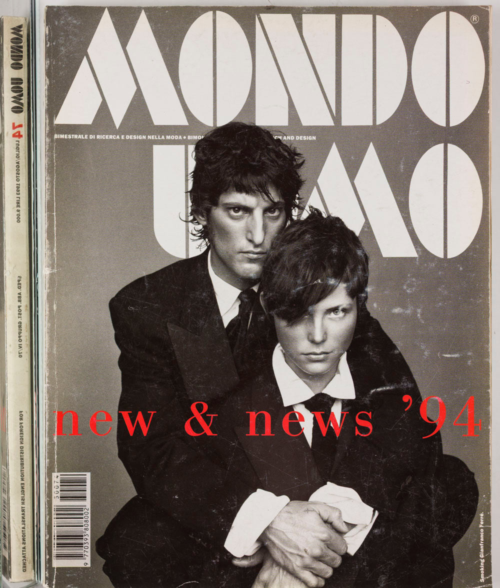 Tony Ward MONDO UOMO July August 1993 74 VALENTINO COUTURE
