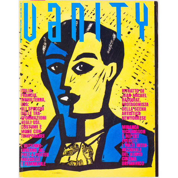 VANITY MAGAZINE Full set 1982 1989 Antonio Lopez BASQUIAT Mugler CdG