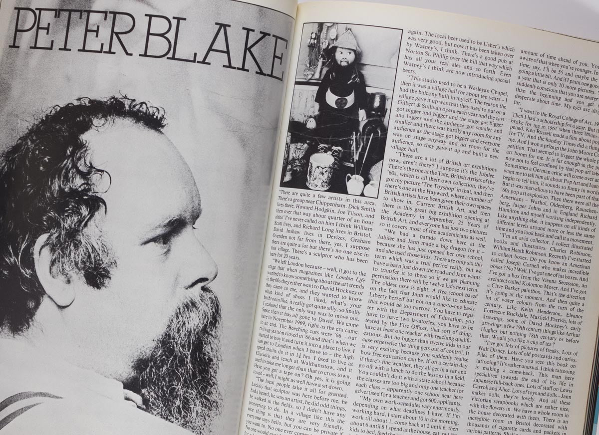 PETER BLAKE Irina Ionesco CAROLINE BAKER Seditionaries DELUXE magazine