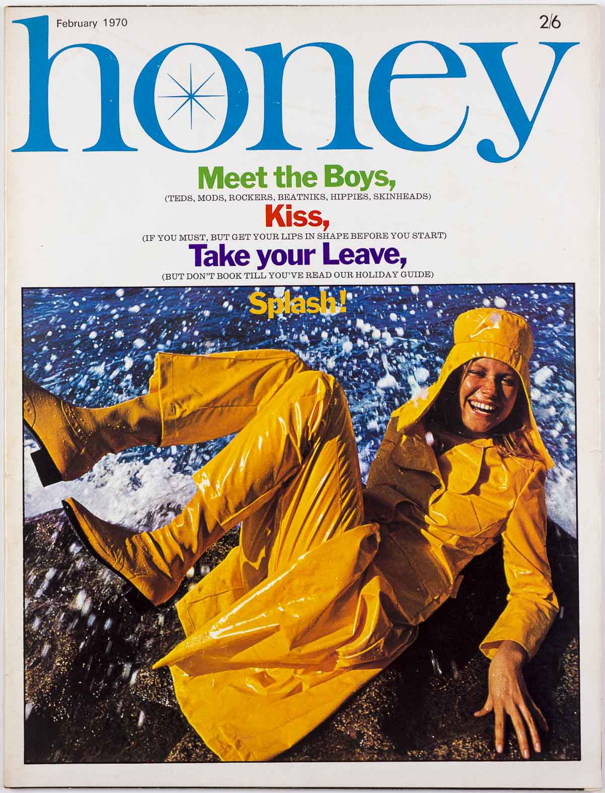 MODS Rockers SKINHEAD Beatnik HANS FEURER Honey magazine February 1970
