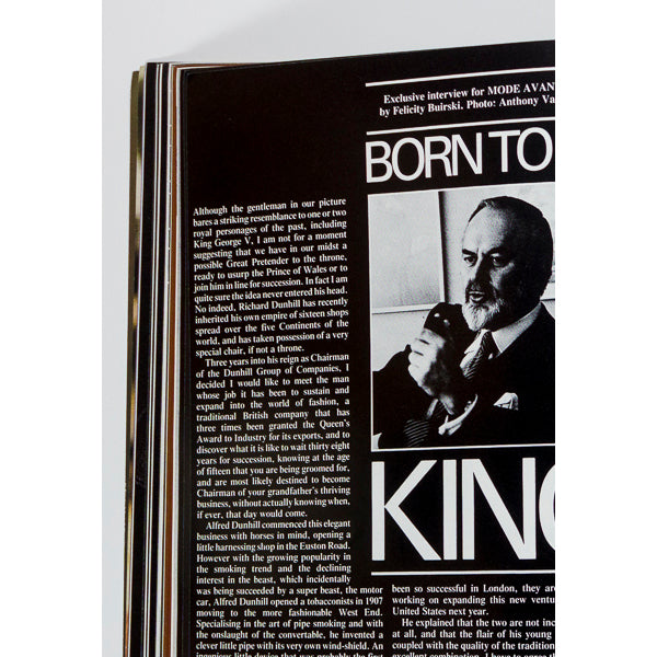 Allen Jones YSL Hot Gossip HELMUT NEWTON Mode Avantgarde magazine No.2