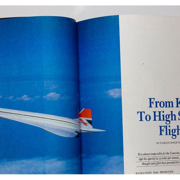 CONCORDE Jackie Collins Elton John Avantgarde magazine #25 Winter 1984