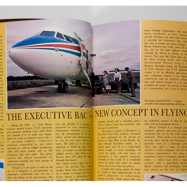 CONCORDE Jackie Collins Elton John Avantgarde magazine #25 Winter 1984