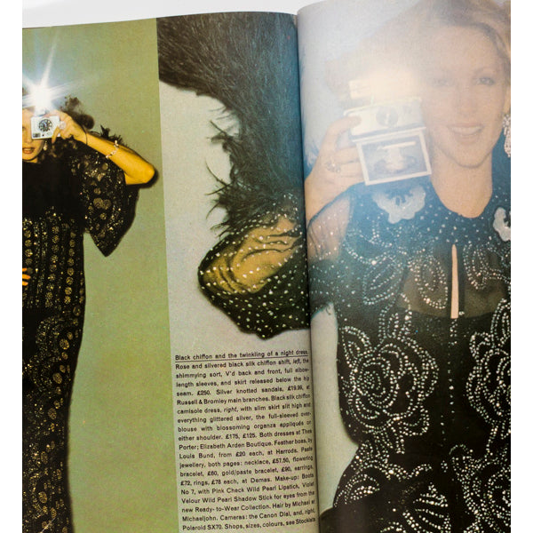 Grace Coddington Oliviero Toscani Asimov British Vogue magazine 1974