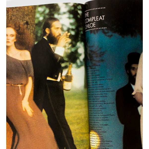 Grace Coddington wearing Chloe