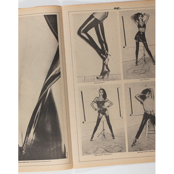 Seditionaires Vivienne Westwood Jordan Charlotte Rampling RITZ Magazine No 1 1976