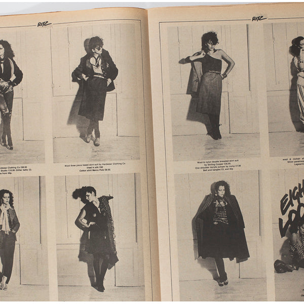 Seditionaires Vivienne Westwood Jordan Charlotte Rampling RITZ Magazine No 1 1976