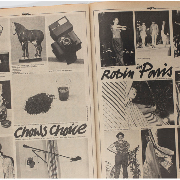 Seditionaires Vivienne Westwood Jordan Charlotte Rampling RITZ Magazine No 1 1976