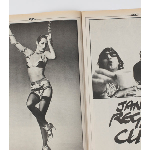 Amanda Lear Janet Reger Zandra Rhodes Wayne Sleep RITZ Magazine No 2