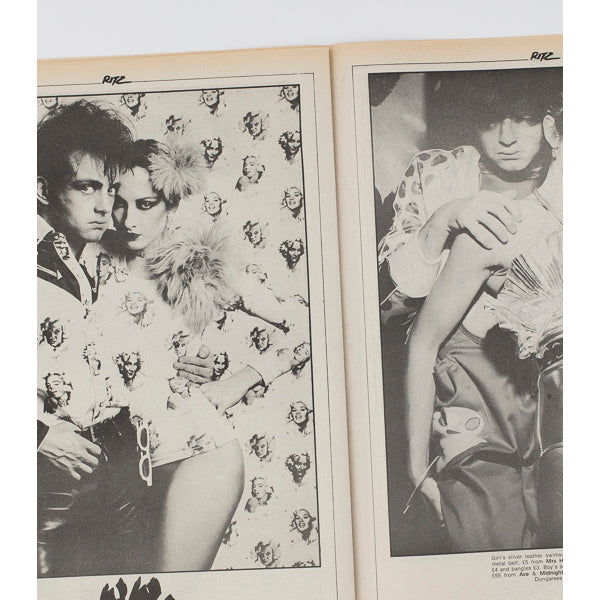 Amanda Lear Janet Reger Zandra Rhodes Wayne Sleep RITZ Magazine No 2