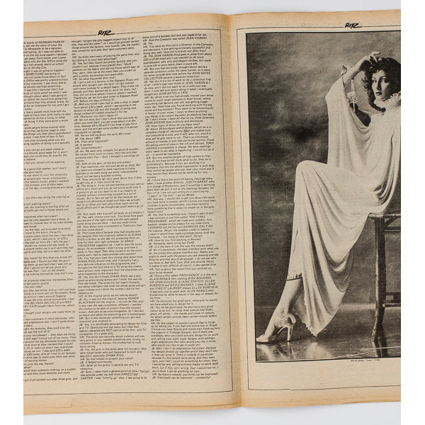 Catherine Deneuve Vivienne Lynn Manalo Blahnik RITZ Magazine No 3 1977