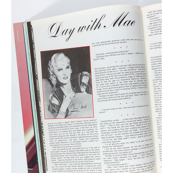 ALLEN JONES Man Ray SEDITIONARIES Quentin Crisp DELUXE magazine 2 1978