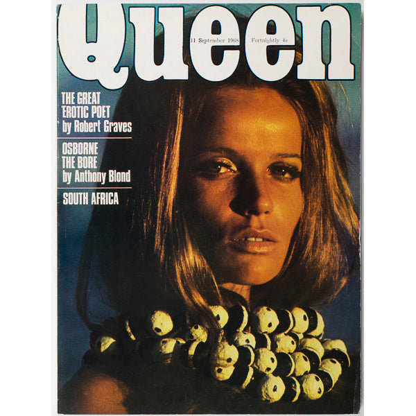 VERUSCHKA Edda Kochl GUY BOURDIN South Africa QUEEN magazine Sept 1968