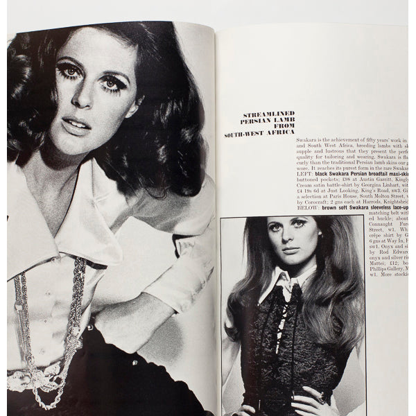 VERUSCHKA Edda Kochl GUY BOURDIN South Africa QUEEN magazine Sept 1968