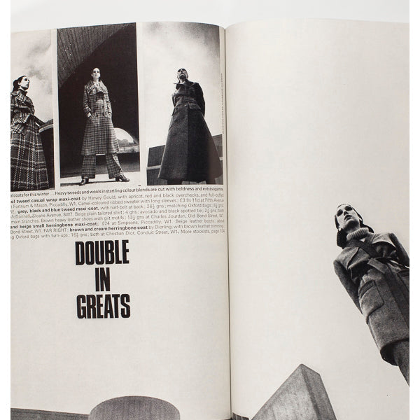 VERUSCHKA Edda Kochl GUY BOURDIN South Africa QUEEN magazine Sept 1968