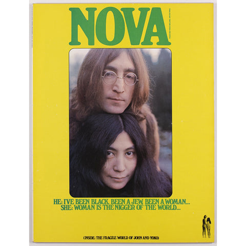John Lennon YOKO Plastic Ono Band THE BEATLES Nova magazine March 1969