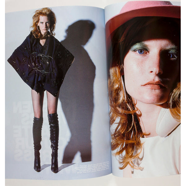 Karl Lagerfeld Vivien Sassen  Melanie Ward CDG  Self Service magazine No 11 1999