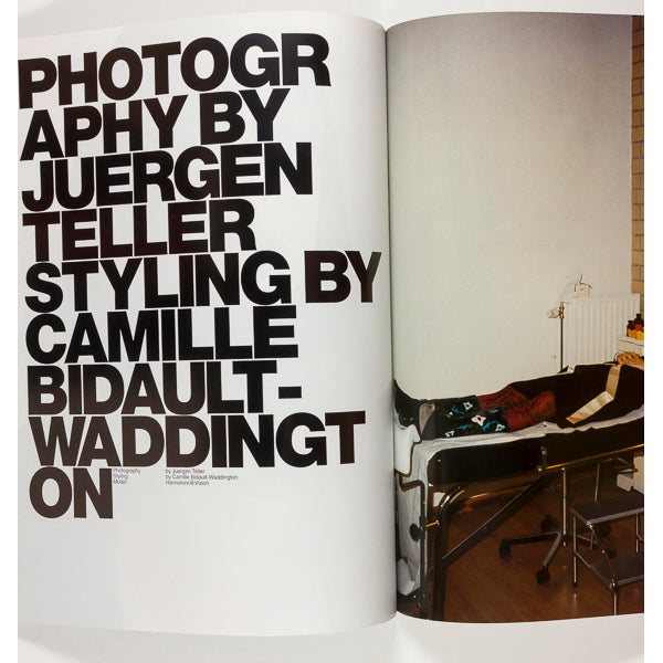 Karl Lagerfeld Vivien Sassen  Melanie Ward CDG  Self Service magazine No 11 1999