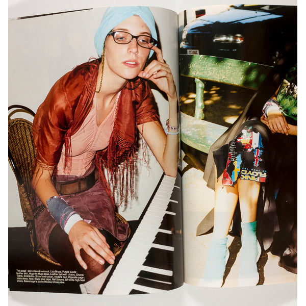 Karl Lagerfeld Vivien Sassen  Melanie Ward CDG  Self Service magazine No 11 1999