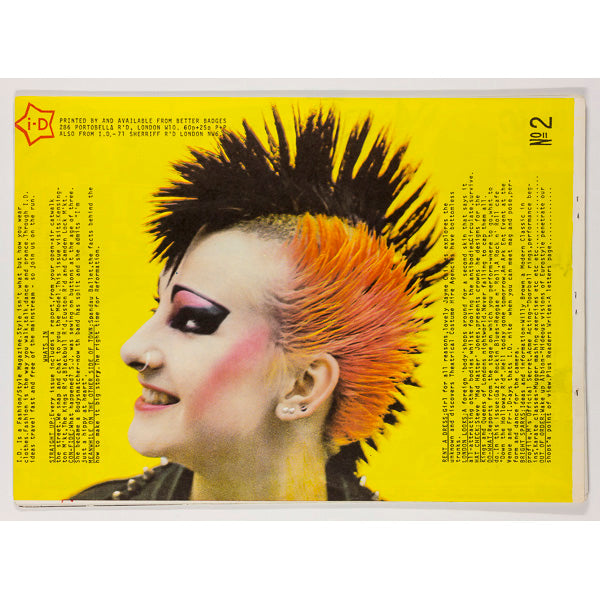 i-D magazine 1-10 set 1980 1982 + flexidisc TERRY JONES punk SKINHEAD