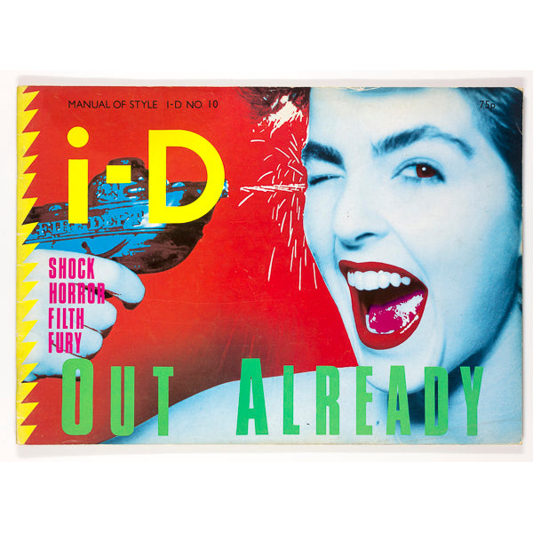 i-D magazine 1-10 set 1980 1982 + flexidisc TERRY JONES punk SKINHEAD