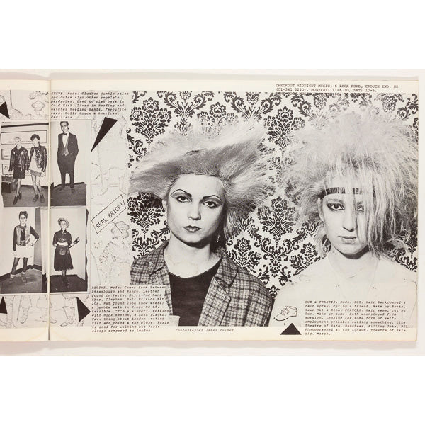 i-D magazine 1-10 set 1980 1982 + flexidisc TERRY JONES punk SKINHEAD
