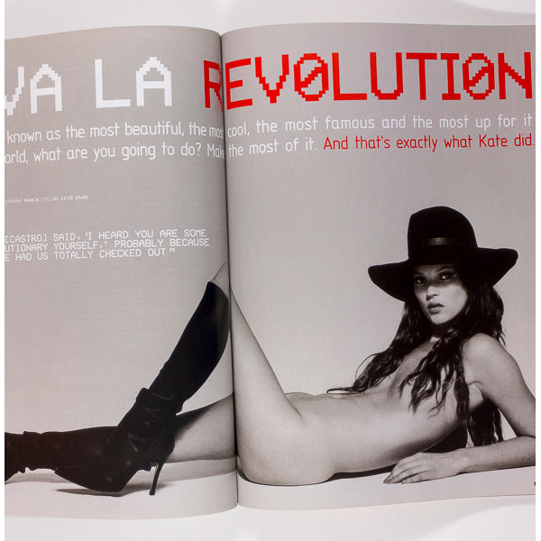Kate Moss WOLFGANG TILLMANS Dazed & Confused magazine February 1999