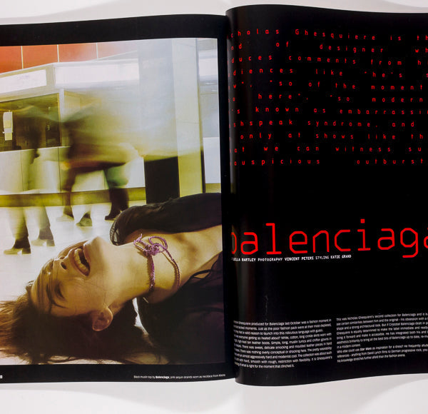 Kate Moss WOLFGANG TILLMANS Dazed & Confused magazine February 1999