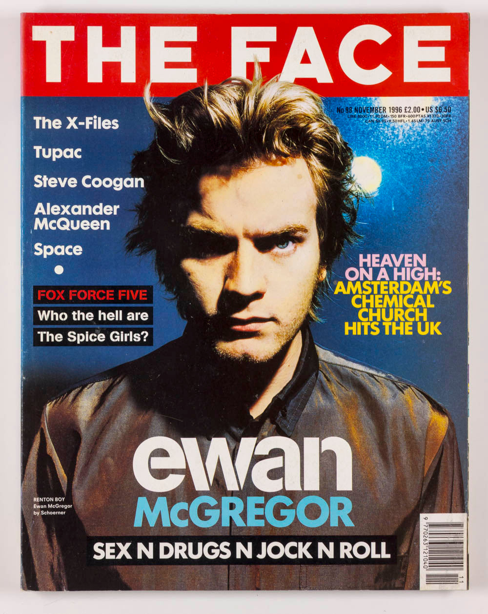 Ewan McGregor TUPAC David Lachapelle THE FACE MAGAZINE November 1996 (Copy)