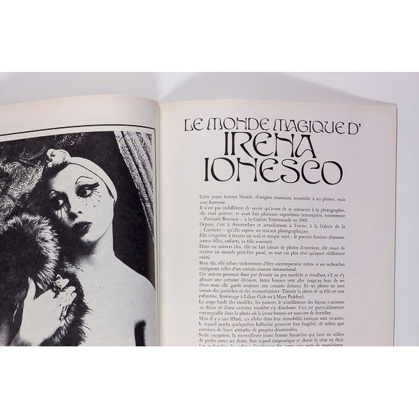 IRINA IONESCO 1970's L'OFFICIEL ET DU CINEMA photo magazine