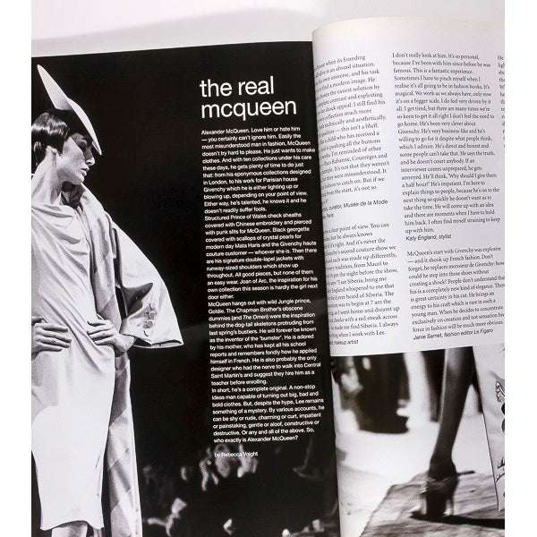 Dutch magazine 15 STEVEN KLEIN Alexander McQueen FRANKIE RAYDER 1998