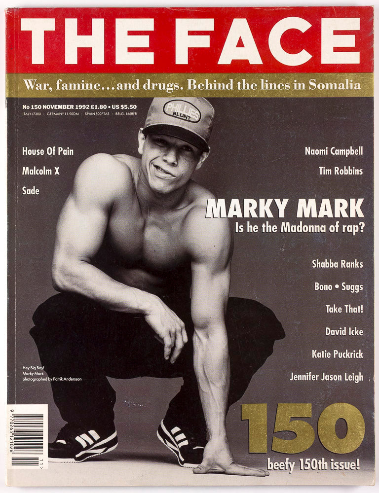 MARK WAHLBERG Naomi Campbell MALCOLM X Sade THE FACE NOVEMBER 1992