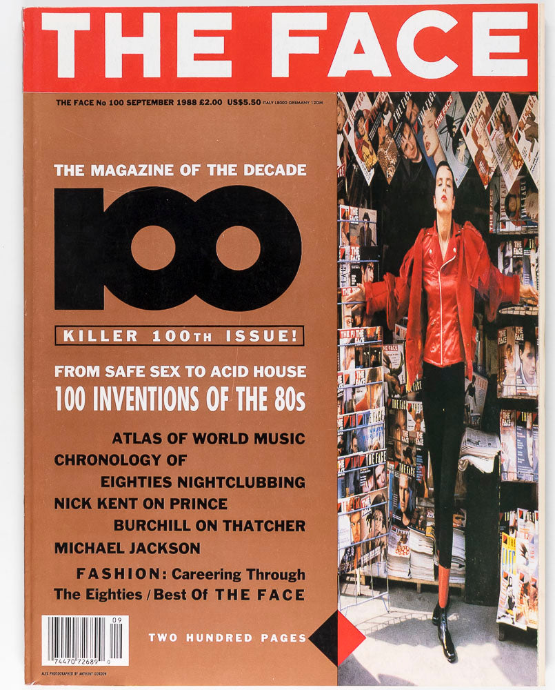 ISSUE 100 Nick Kent PRINCE Michael Jackson NIGHTCLUBS The Face SEPTEMBER 1988
