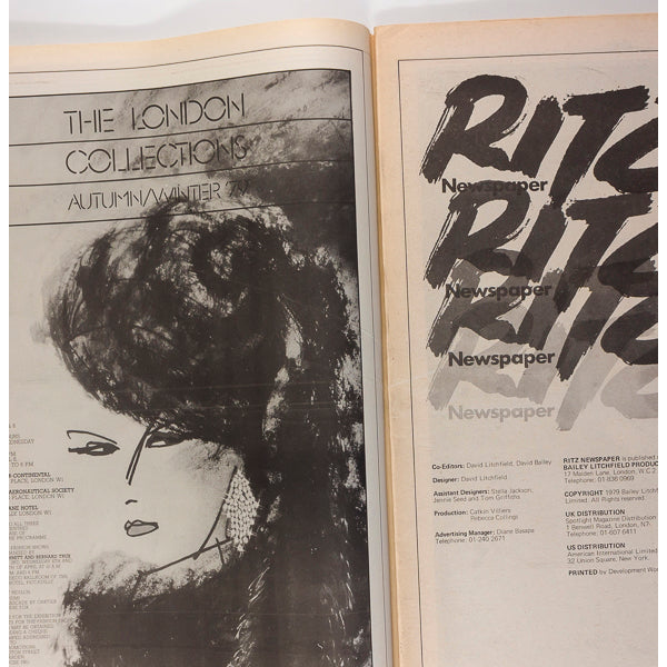 Anjelica Huston Billy Connolly Terry O'Neill Lorraine Chase RITZ Magazine No 27 1979