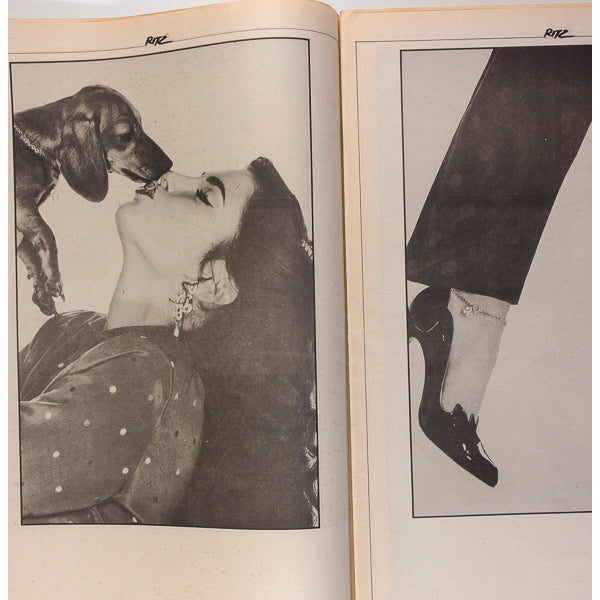 Anjelica Huston Billy Connolly Terry O'Neill Lorraine Chase RITZ Magazine No 27 1979