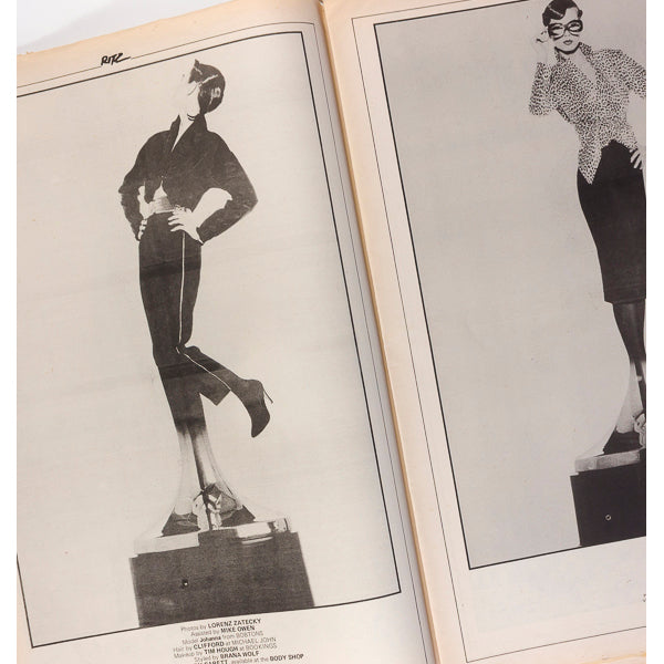 Shelley Duvall Anita Loos Fashion Weeks Winter 1979 RITZ Magazine No 29