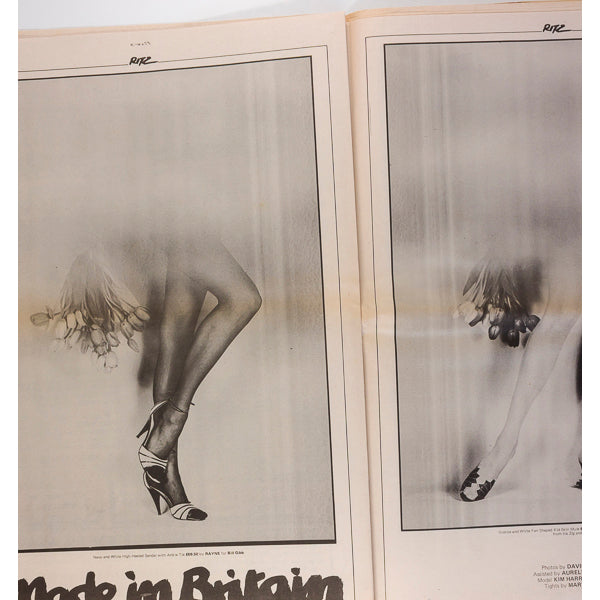 Meryl Streep Clive James Laura Ashley London Catwalk RITZ Magazine No 41 1980