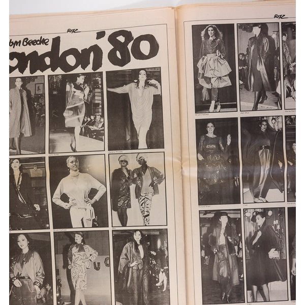 Meryl Streep Clive James Laura Ashley London Catwalk RITZ Magazine No 41 1980