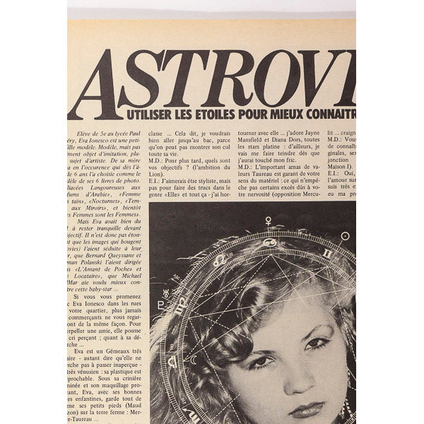 Salvador Dali EVA IONESCO Amanda Lear Helmut FACADE magazine No.6