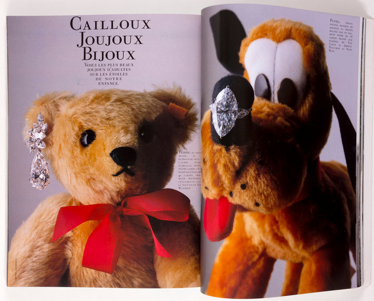 VOGUE par ROSTROPOVICH Linda Evangelista PAULINA PORIZKOVA Dec 1989