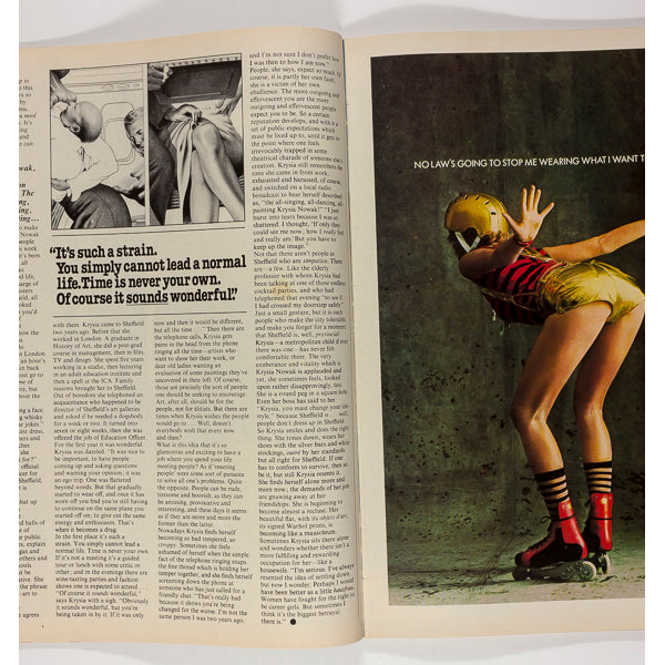 Honey Magazine UK April 1978 Travel Issue New York Guide in 1978 Studio 54 Egypt