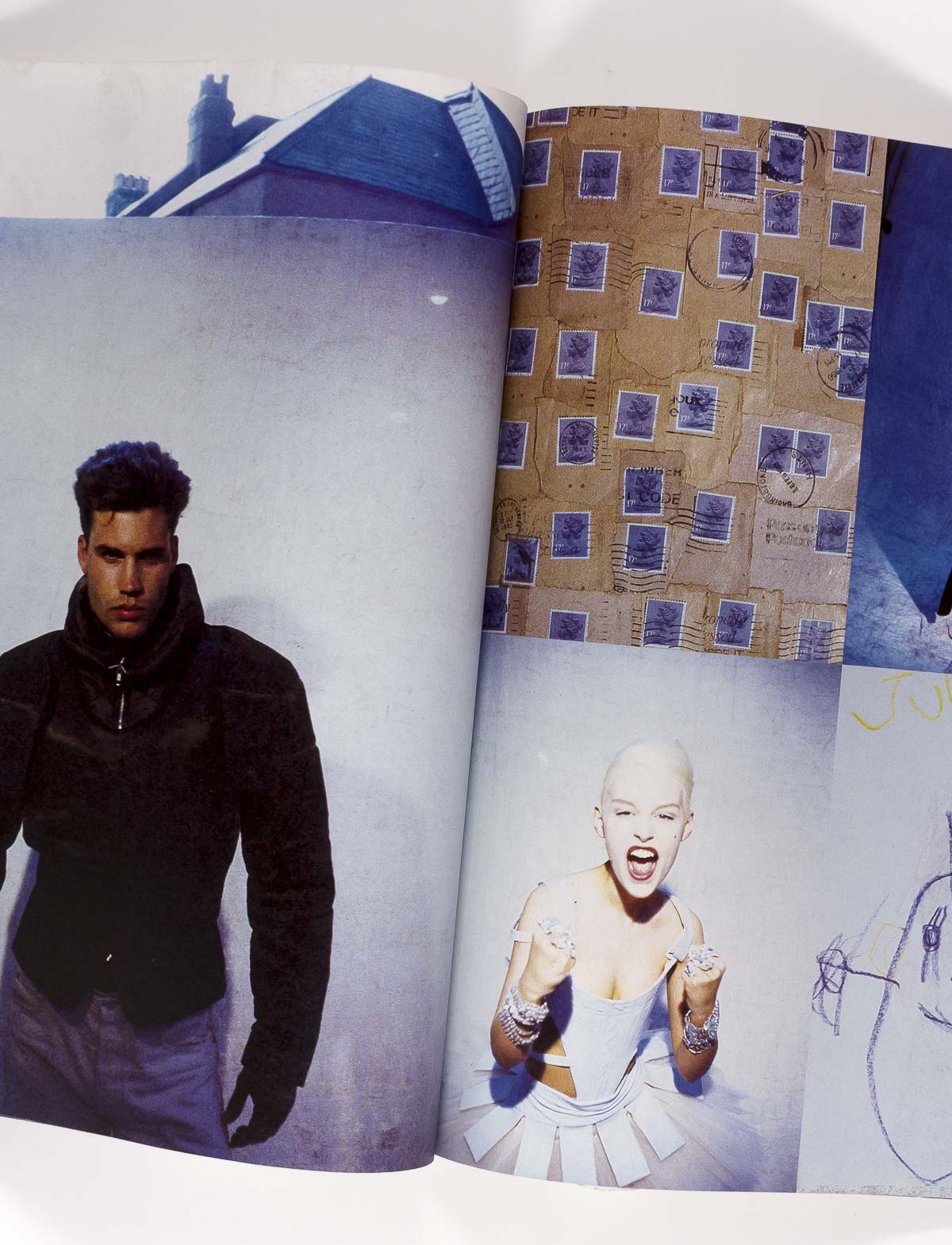 SKINHEAD i-Fiesta Marc Lebon JUDY BLAME iD Magazine #62 September 1988