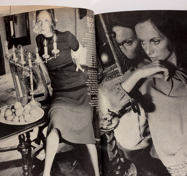 Queen magazine Late August 1970 Hans Feurer Tweed Twiggy Mary Quant Ernst Fuchs Caroline Arber