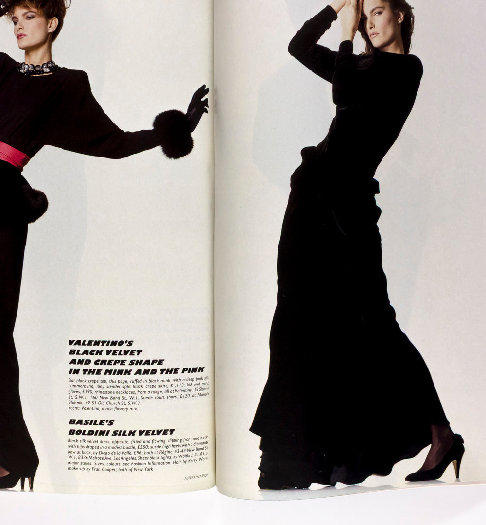 TALISA SOTO Issey Miyake PUNK Sam Neill VOGUE September 1983