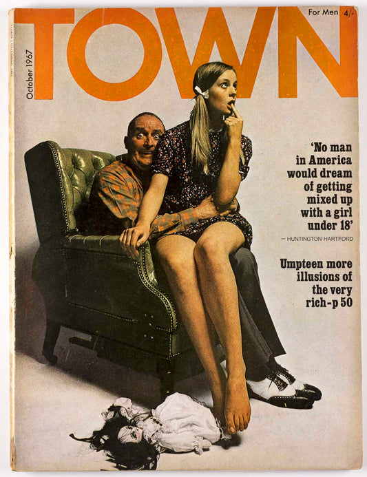 ALAN ALDRIDGE Harri Peccinotti DON McCULLIN TOWN magazine October 1967